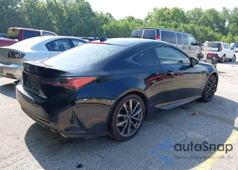 2019 Lexus Rc 300 F Sport z USA, uszkodzony, nr VIN JTHHA5BC1K5010352